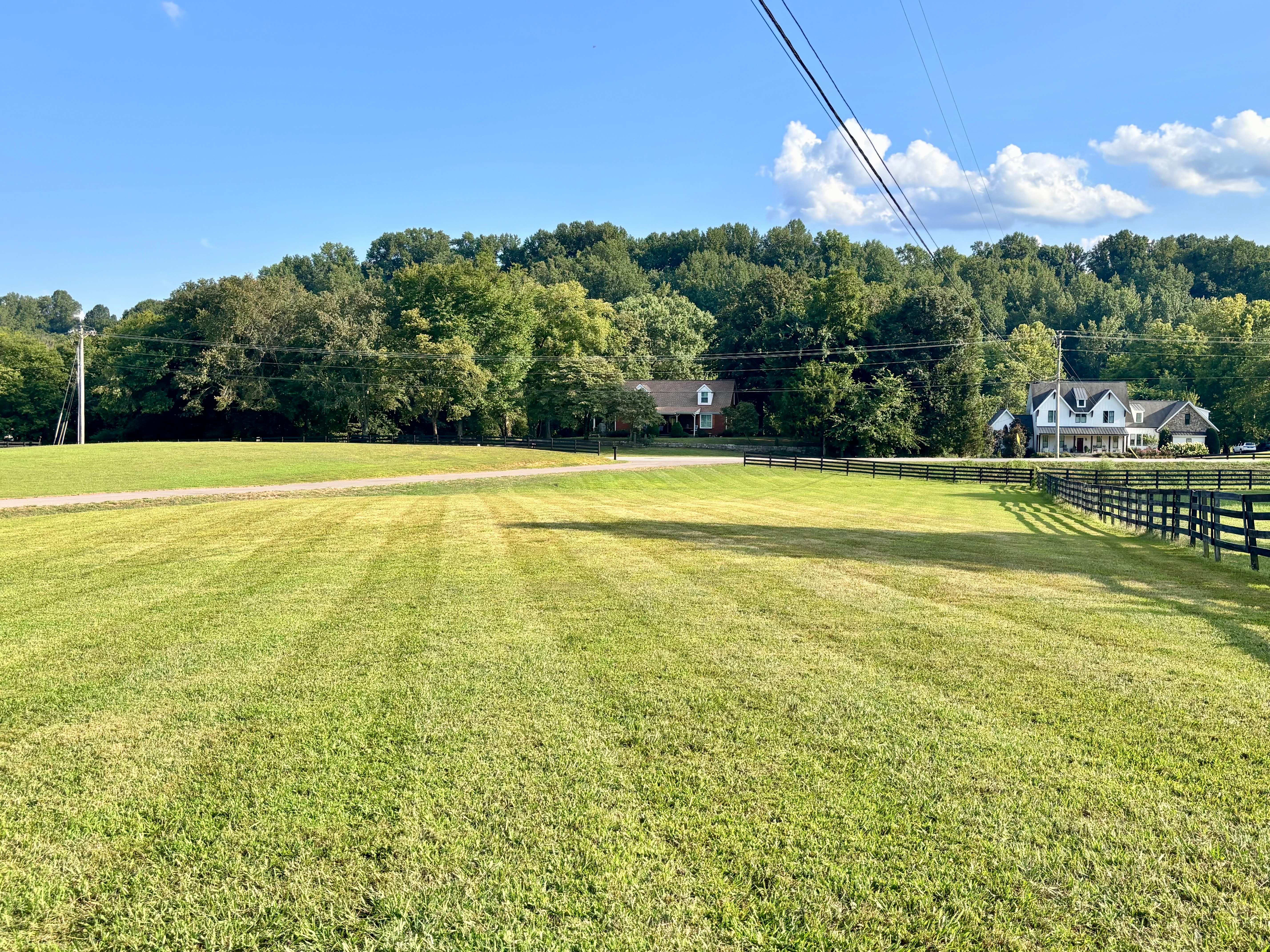 Open field maintenance and mowing